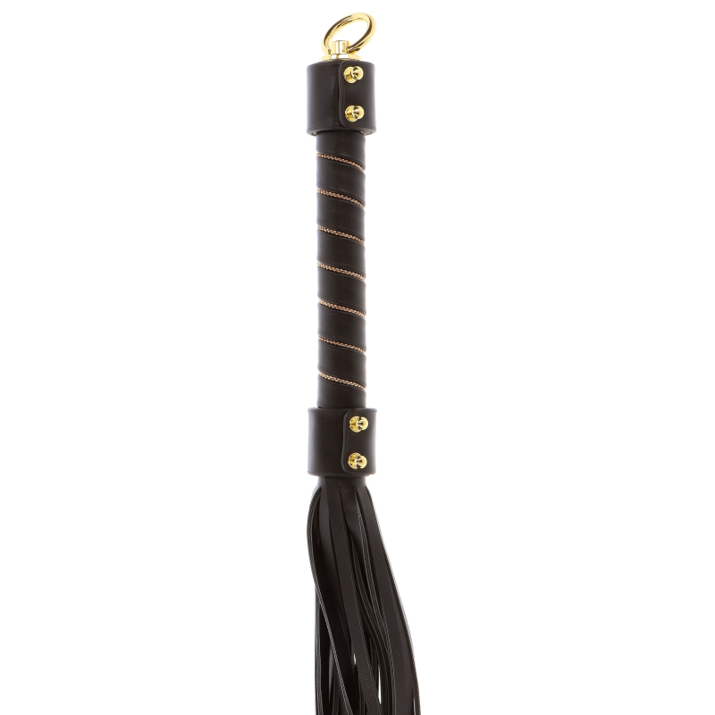 martinet studded whip 55cm noir 3