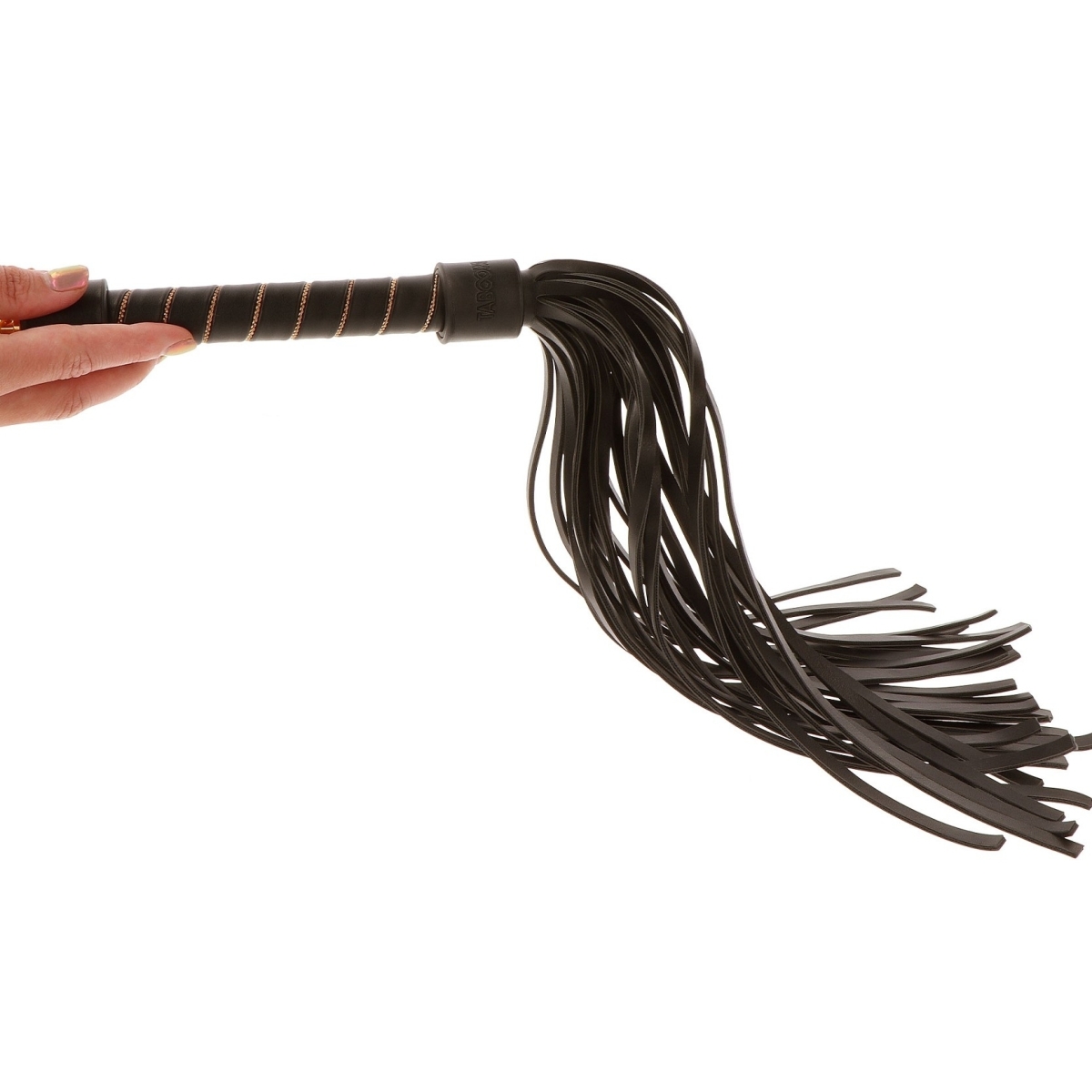 martinet studded whip 55cm noir 5