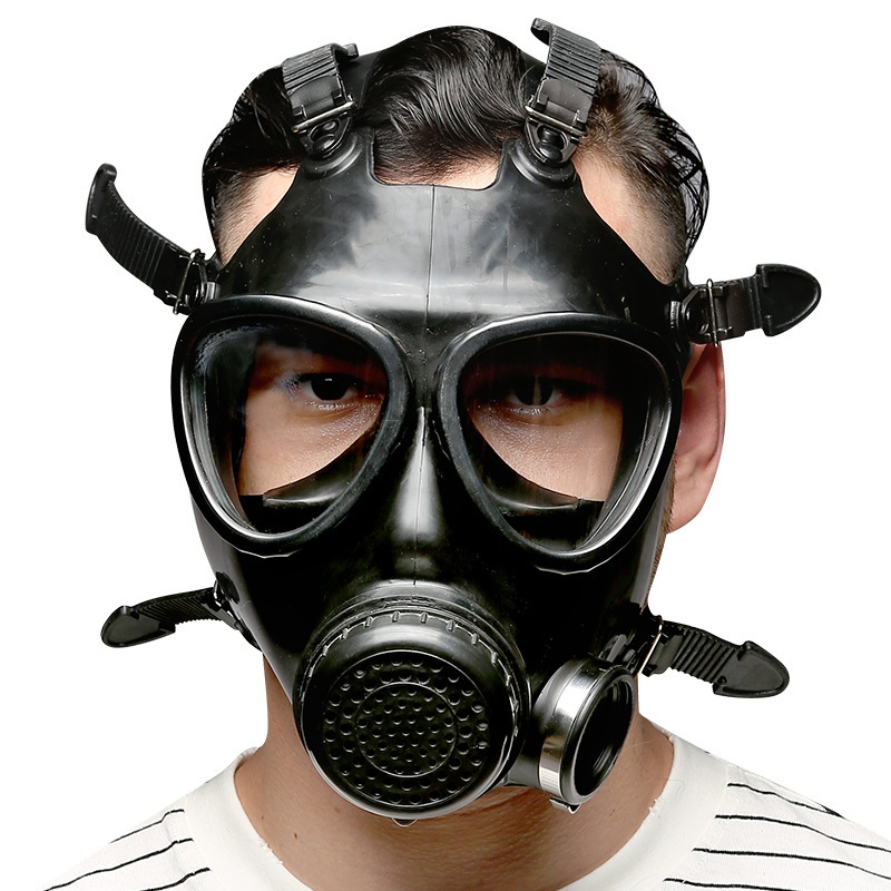 masque a gaz bdsm komplet breath noir 3