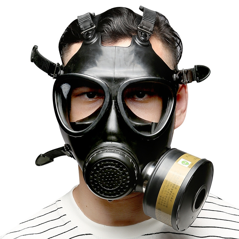 masque a gaz bdsm komplet breath noir 4