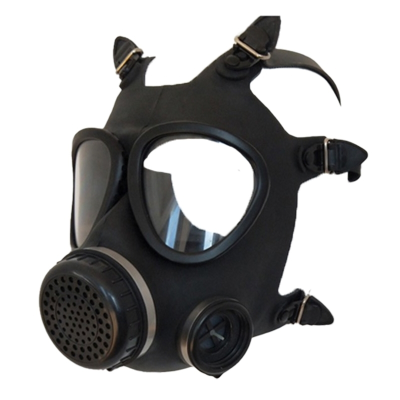 masque a gaz rubber play