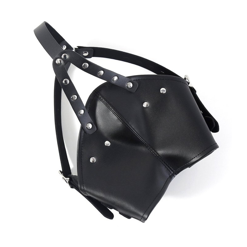 masque avec baillon boule gagown noir 2