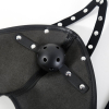 masque avec baillon boule gagown noir 3