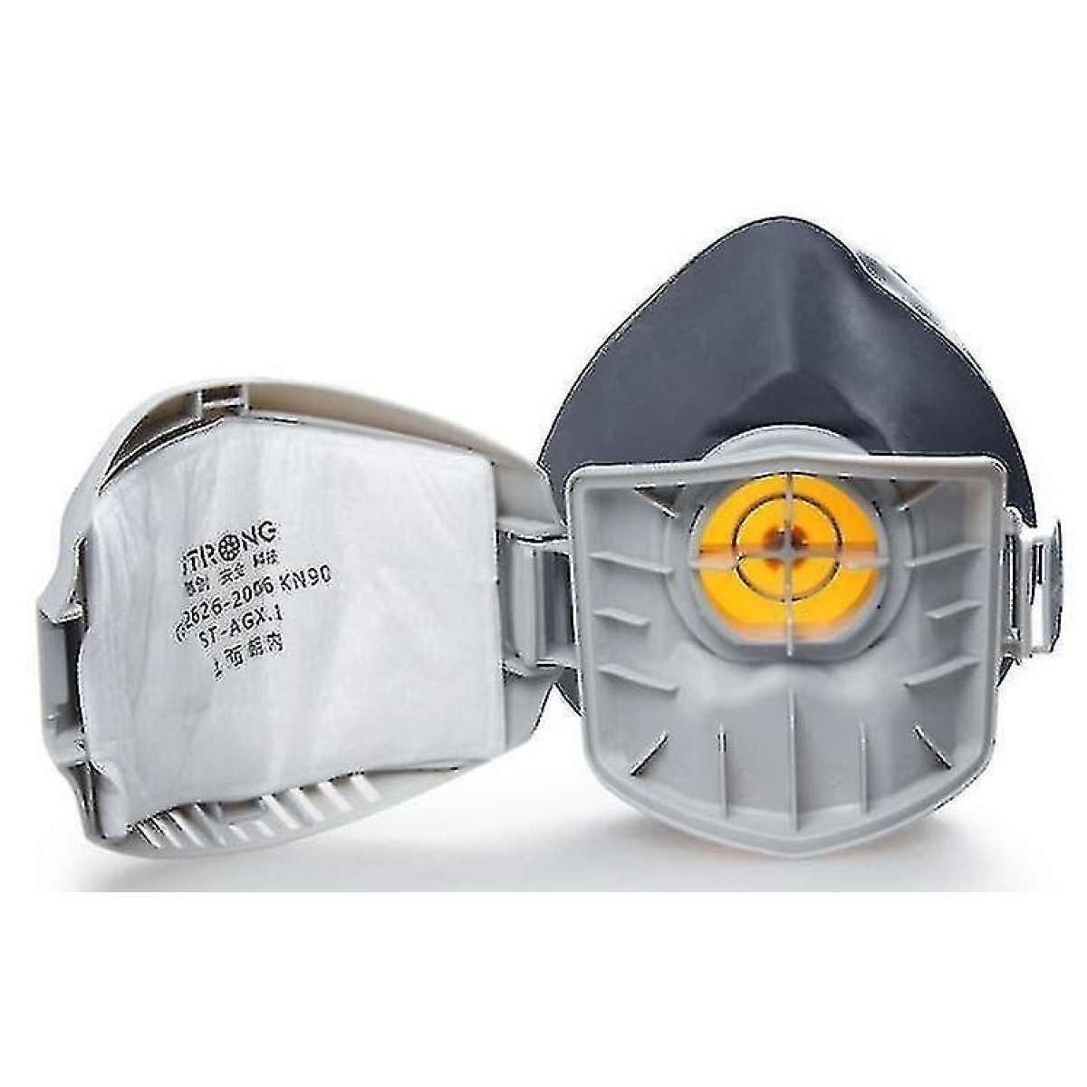 masque de respiration pop fun gris 2