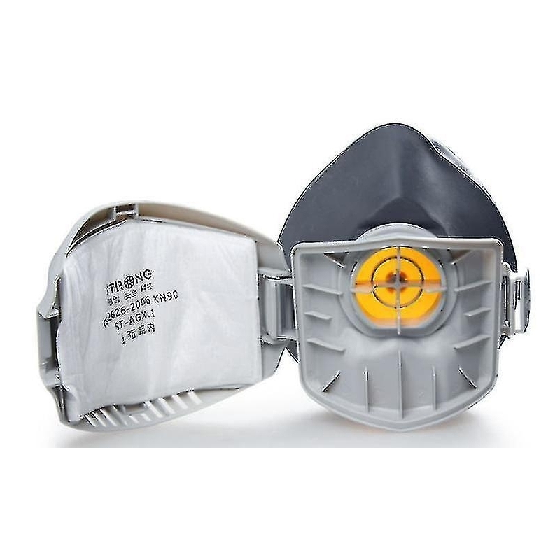 masque de respiration pop fun gris 2