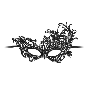 masque dentelle royal noir scaled