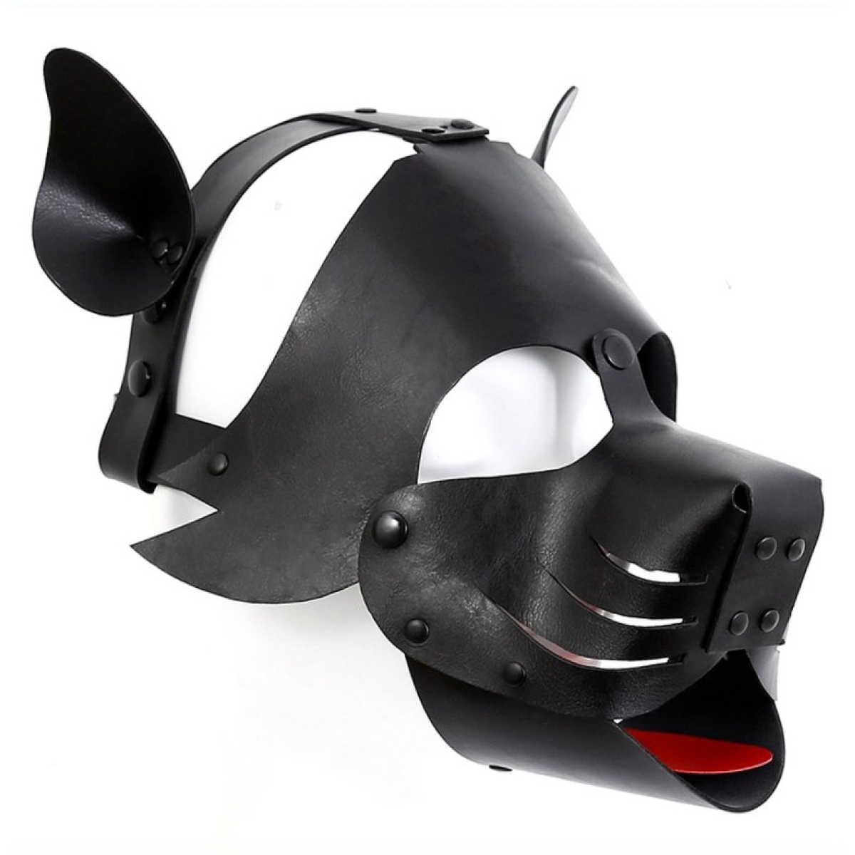 masque dog pup noir 2