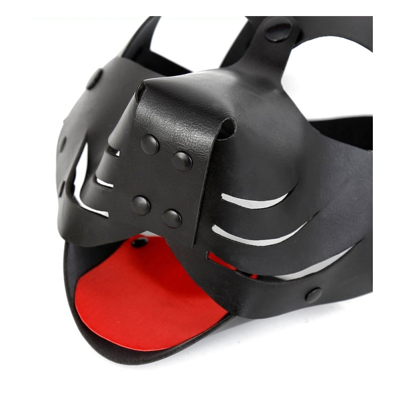 masque dog pup noir 3