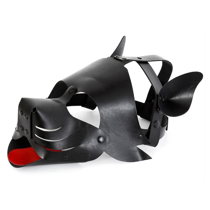 masque dog pup noir 6