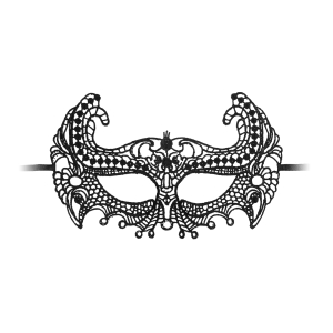 masque en dentelle empress noir scaled