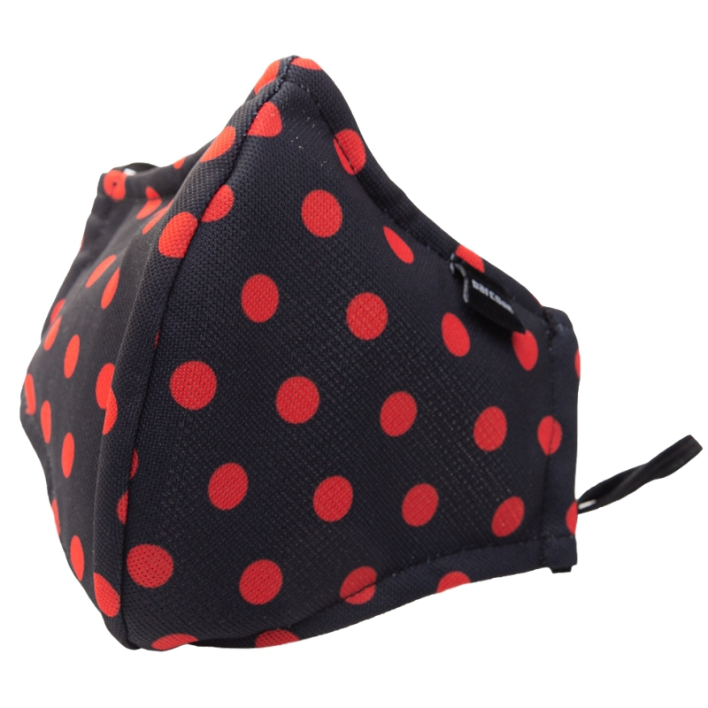 masque filtrant c95 major general michelinho noir et rouge 3