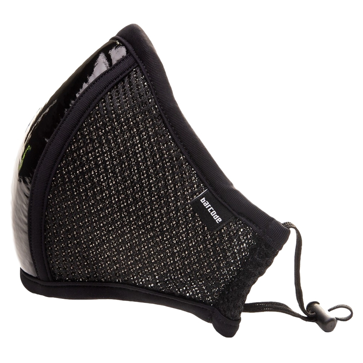 masque filtrant d12 lieutenant skyle noir brillant