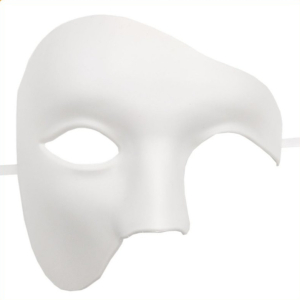 masque milo blanc