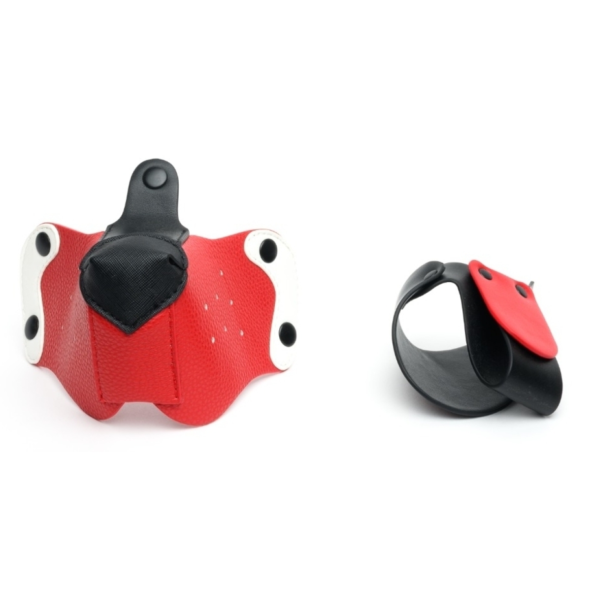 masque puppy 665 rouge et blanc 5
