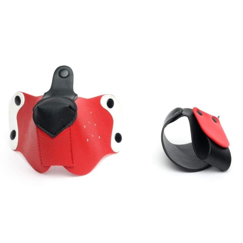 masque puppy 665 rouge et blanc 5
