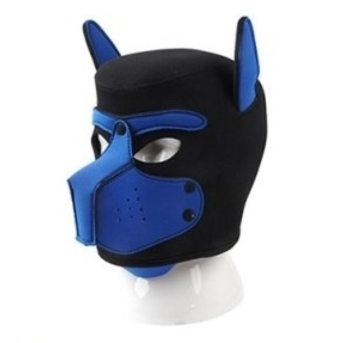 masque puppy neoprene dog on noir bleu