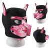 masque puppy neoprene dog on noir camouflage rose 1