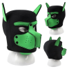 masque puppy neoprene dog on noir vert 1