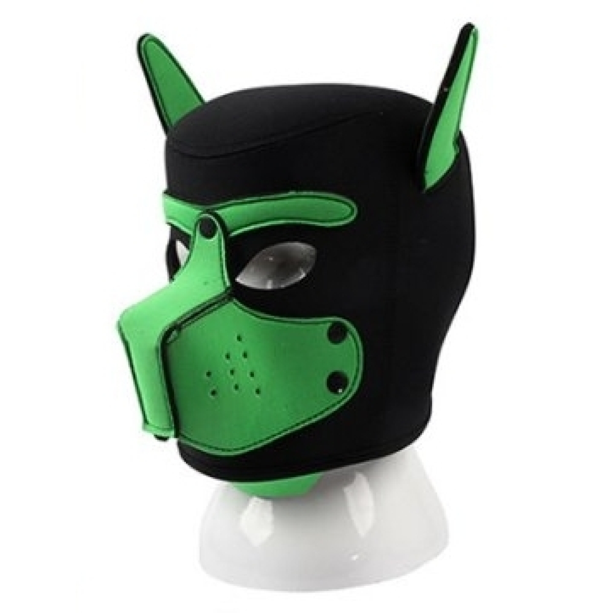 masque puppy neoprene dog on noir vert