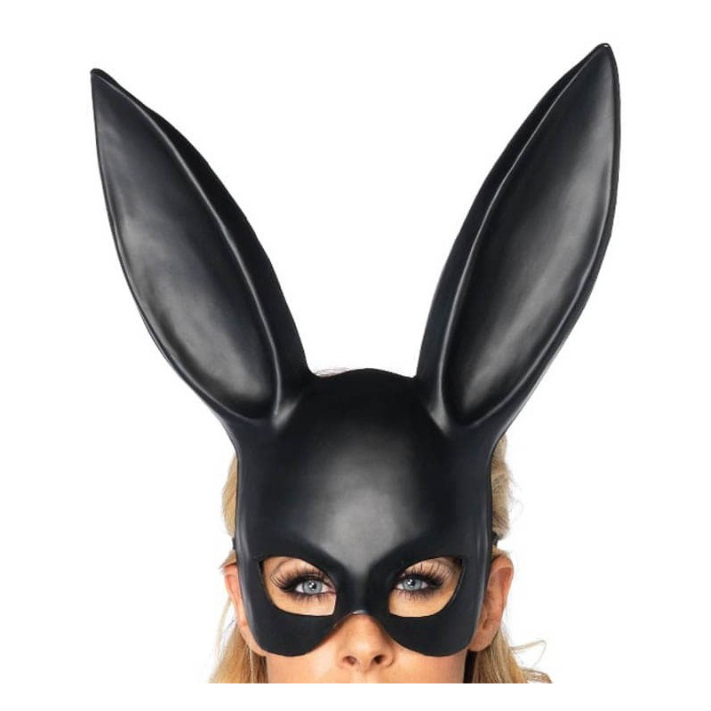 masque rabbit noir 1