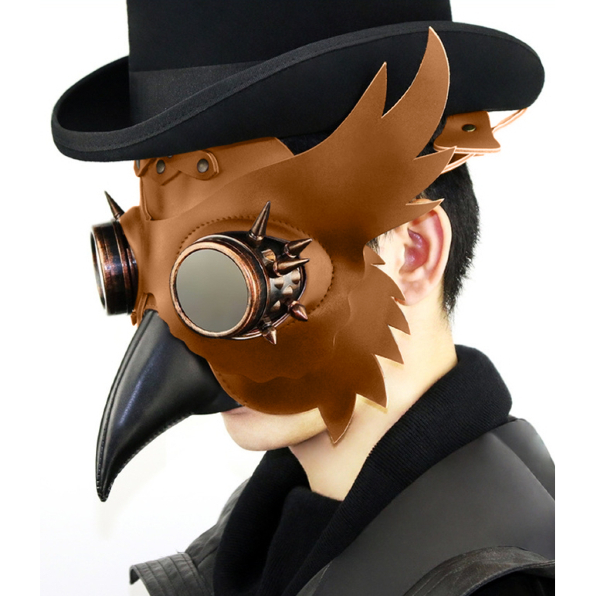 masque steampunk hibou 1