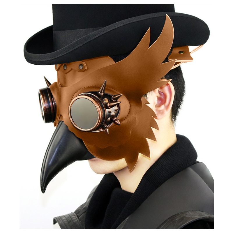 masque steampunk hibou 1