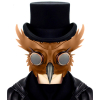 masque steampunk hibou