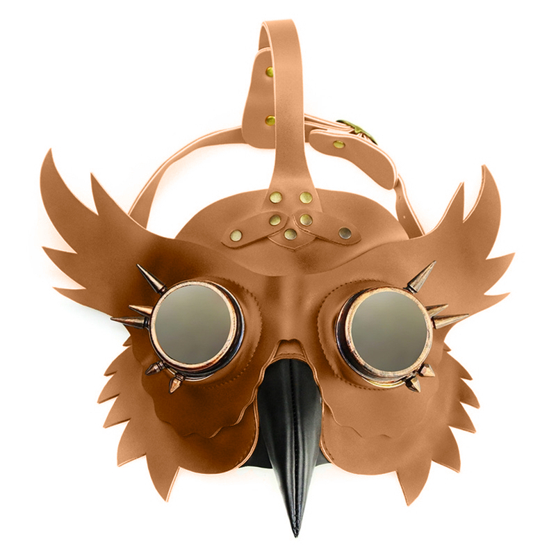 masque steampunk hibou 5