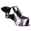 masque tete de chien dog fun noir 3