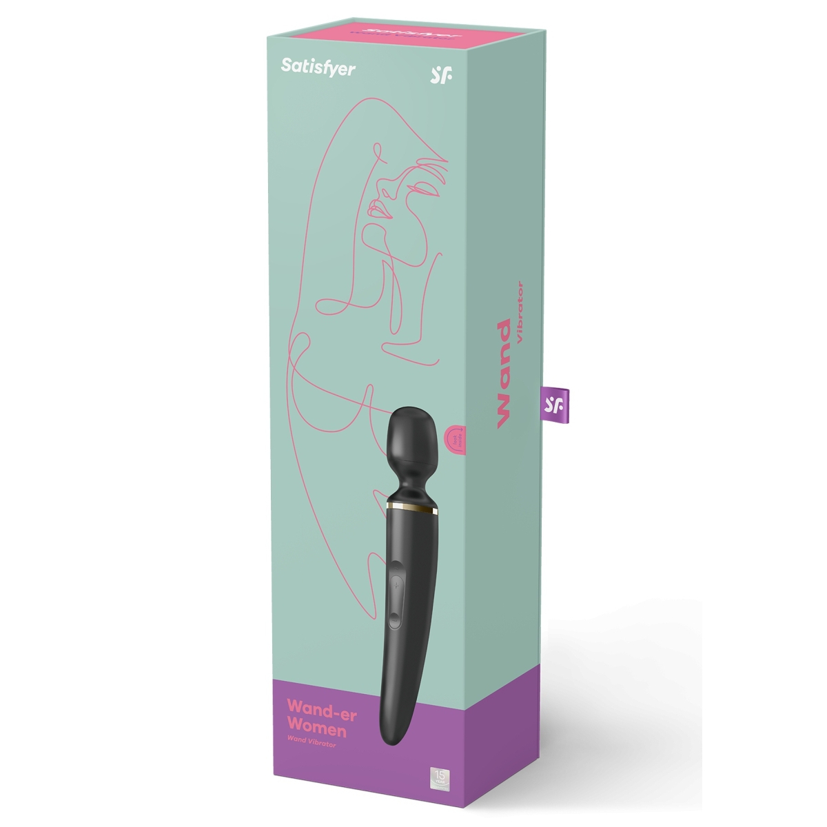 masseur wand er women noir tete 78mm 1