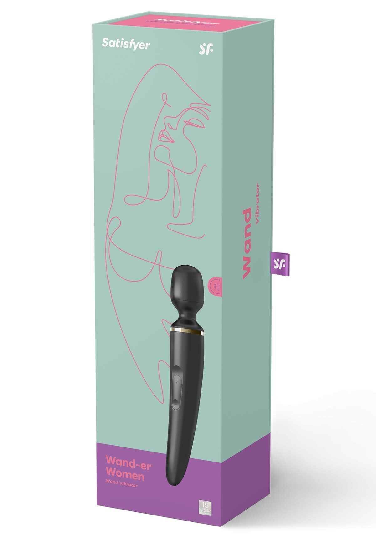 masseur wand er women noir tete 78mm 1