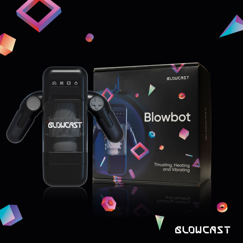 masturbateur automatique blowbot 10 va et vient et vibrations 1