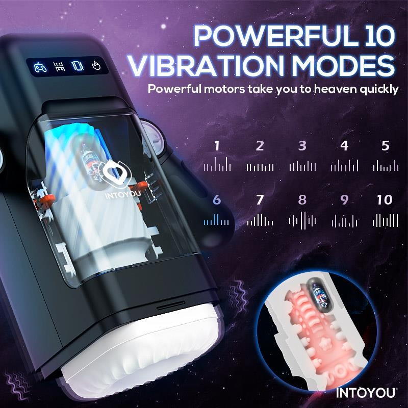 masturbateur automatique chauffant elon va et vient 8