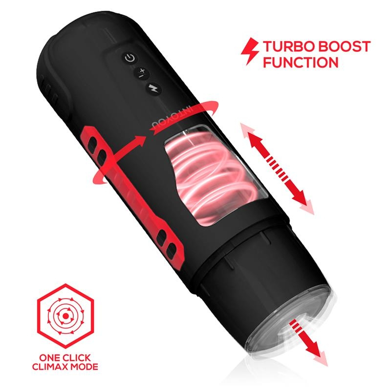 masturbateur automatique pyro va et vient et rotations 3