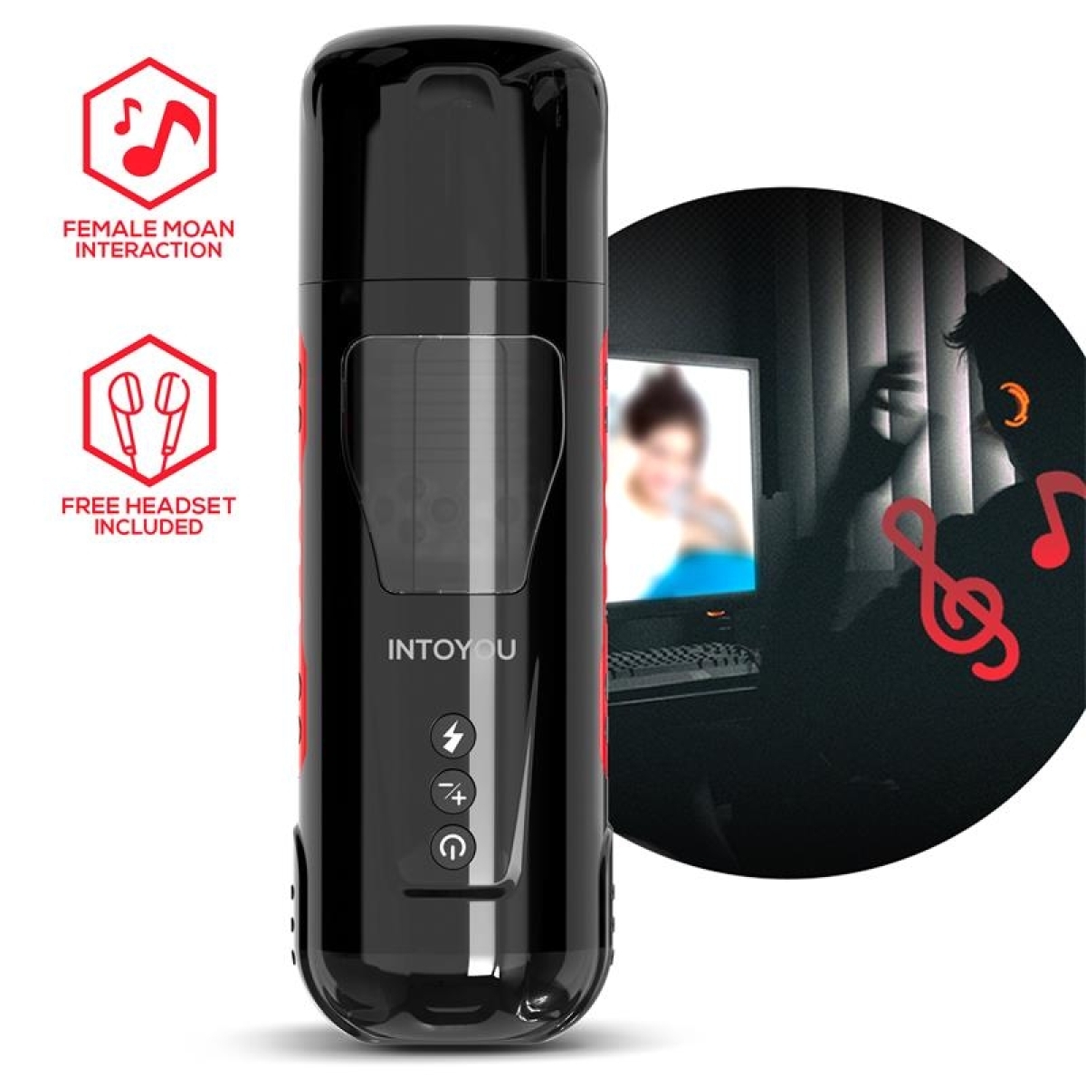 masturbateur automatique pyro va et vient et rotations 4