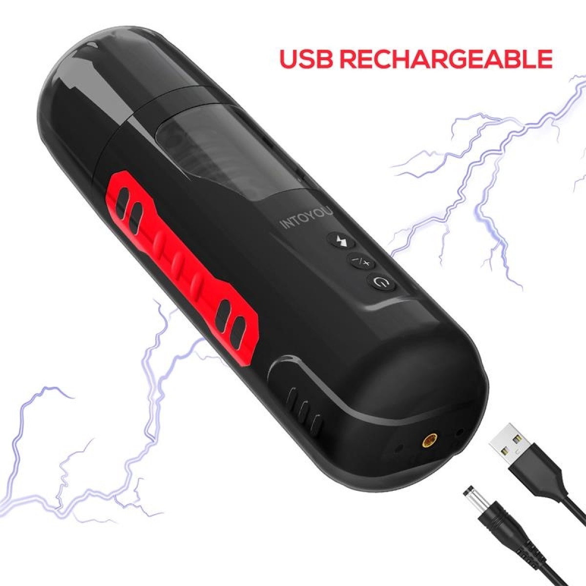 masturbateur automatique pyro va et vient et rotations 5