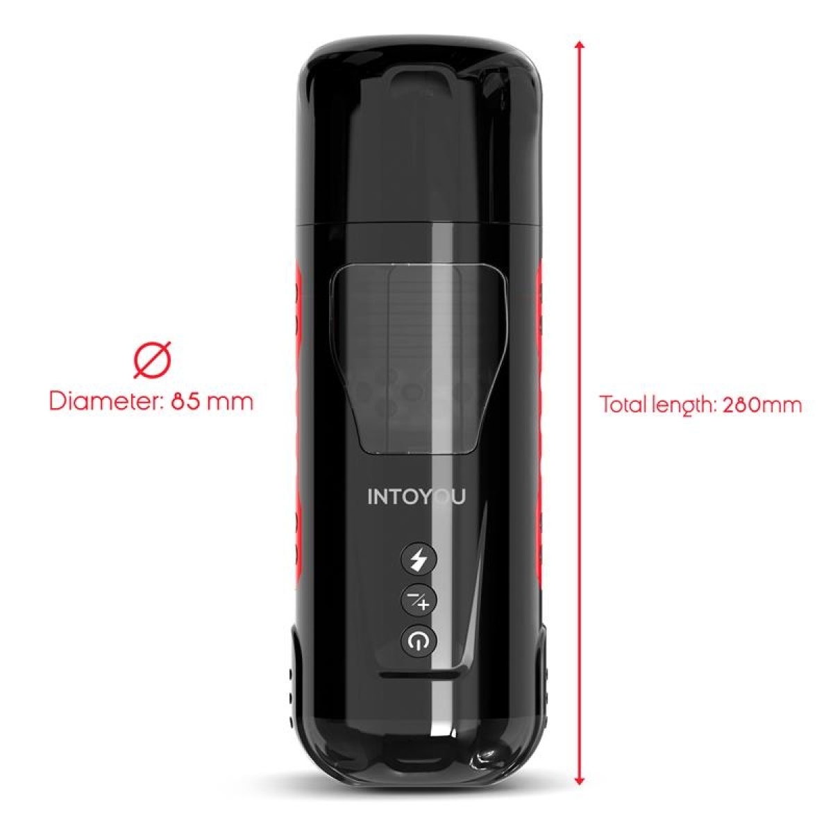 masturbateur automatique pyro va et vient et rotations 6