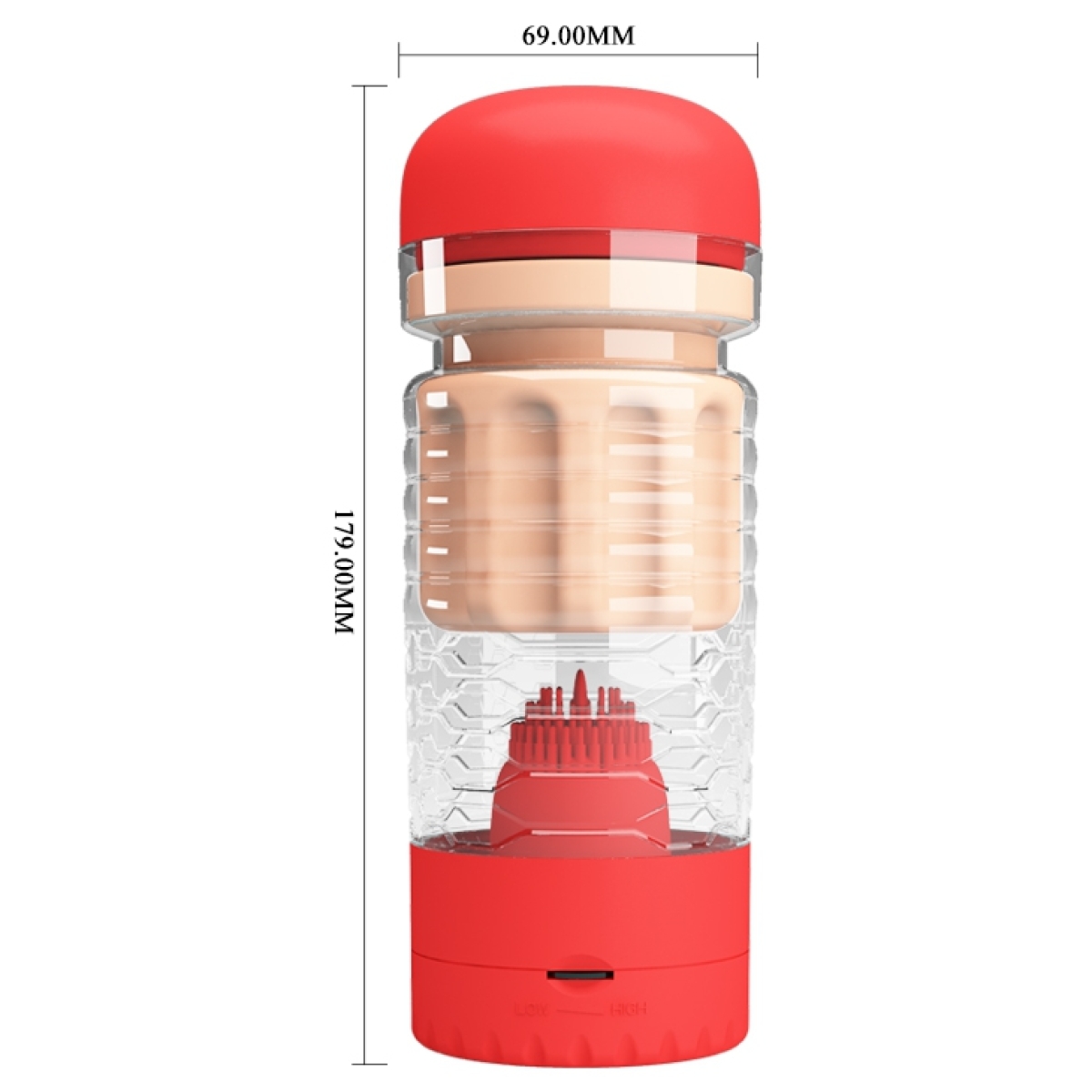 masturbateur automatique theresa pussy rouge 12