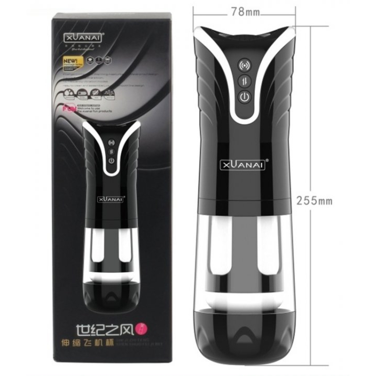 masturbateur automatique wind 3 va et vient 3