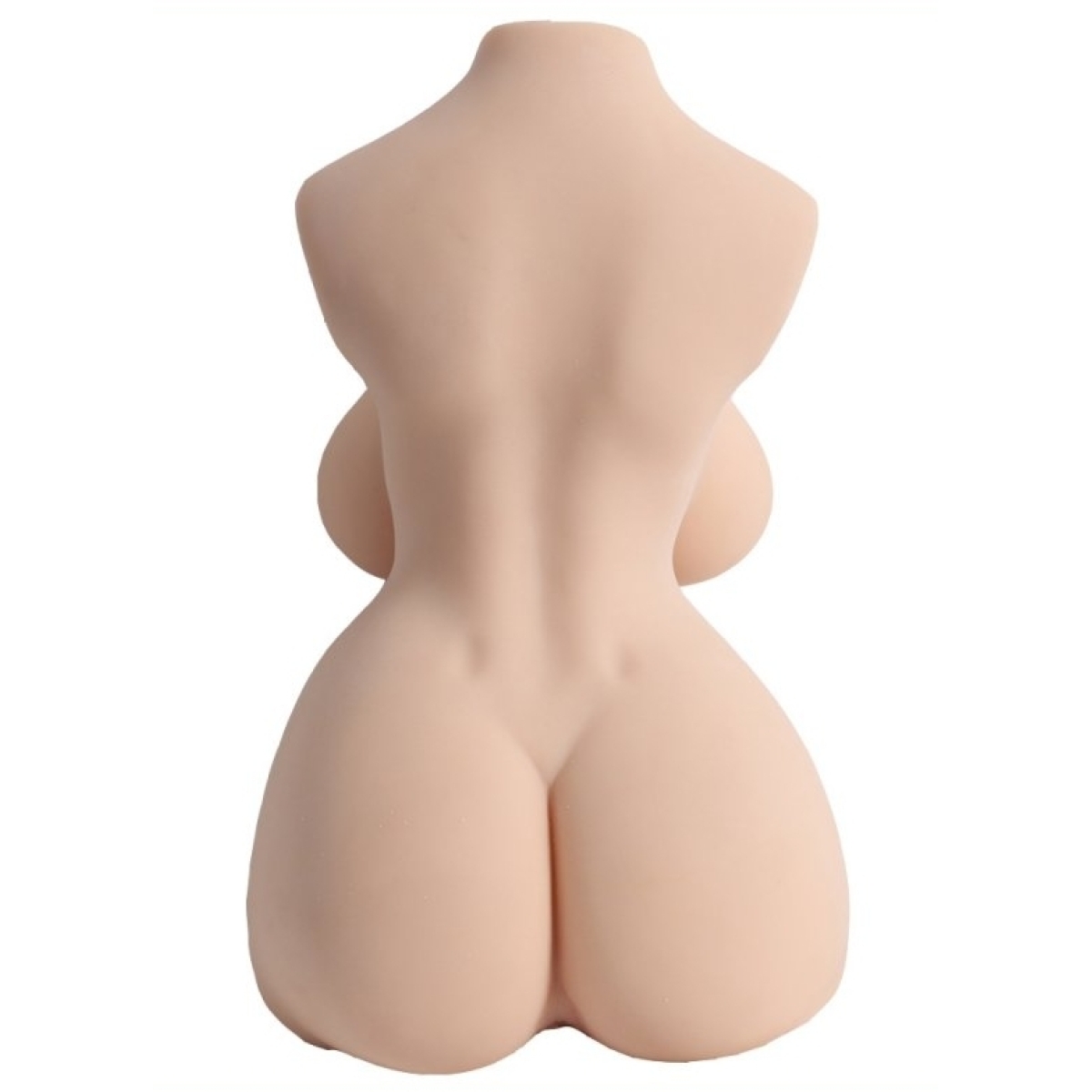 masturbateur buste avec penis articule shemale sexe de 17cm 1 2