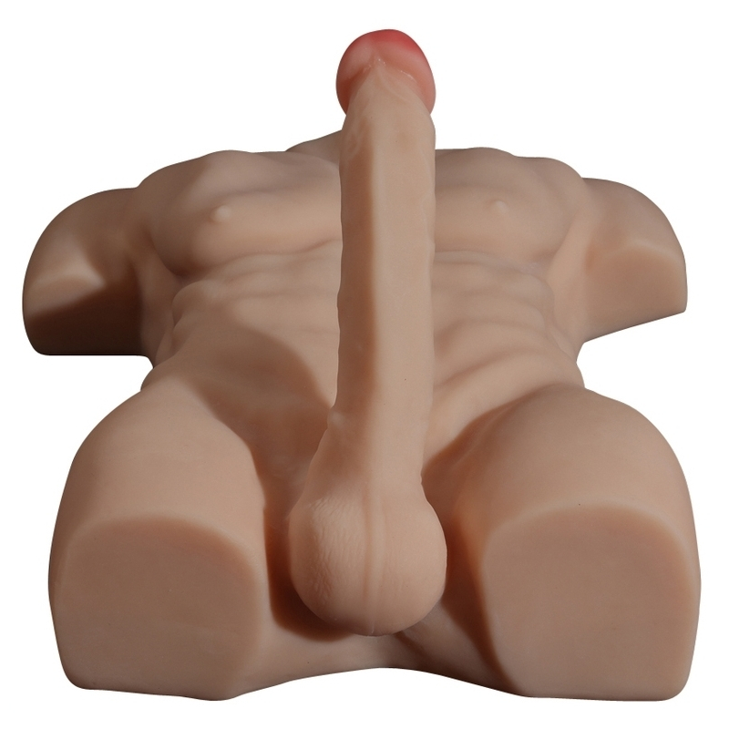 masturbateur buste et penis articule torso man sexe de 20cm 1