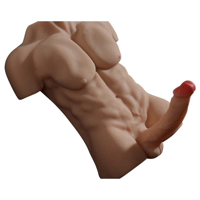masturbateur buste et penis articule torso man sexe de 20cm 2