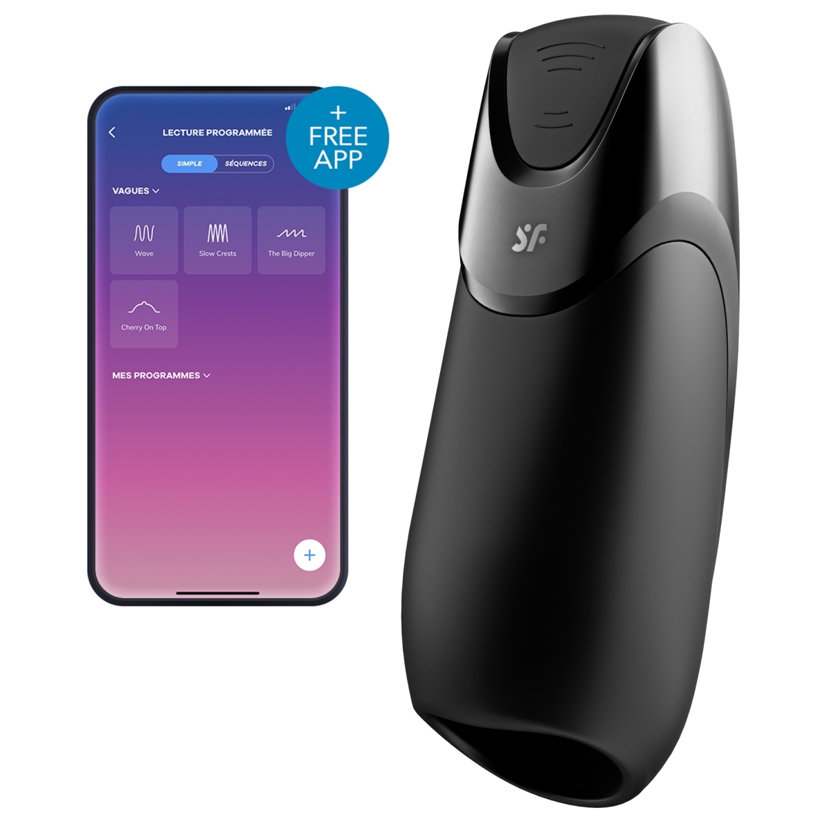 masturbateur connecte men vibration satisfyer