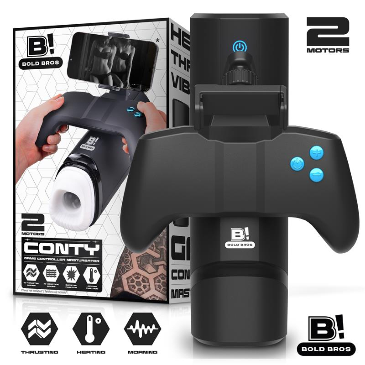 masturbateur conty va et vient et vibrations 3