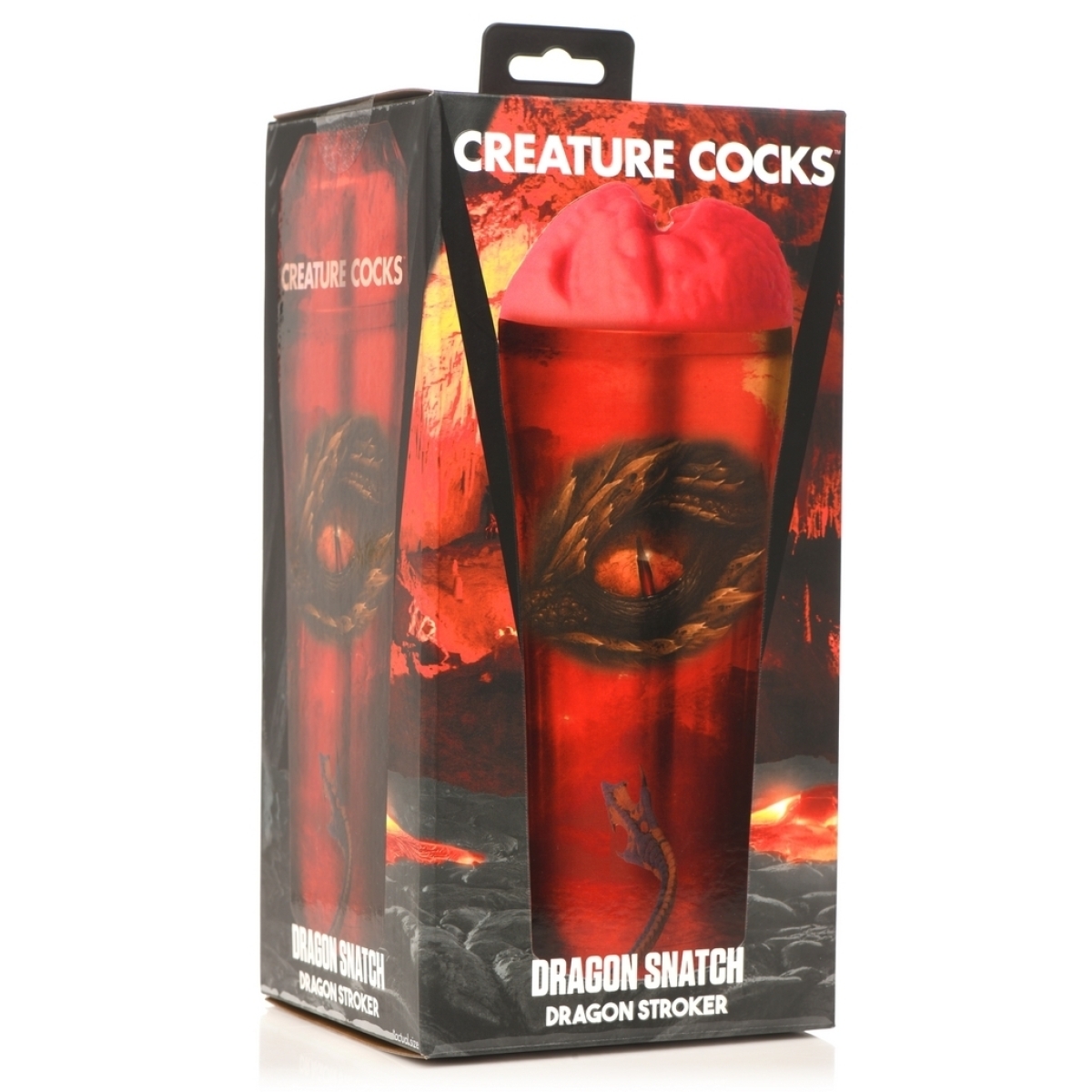 masturbateur creature dragon rouge 1