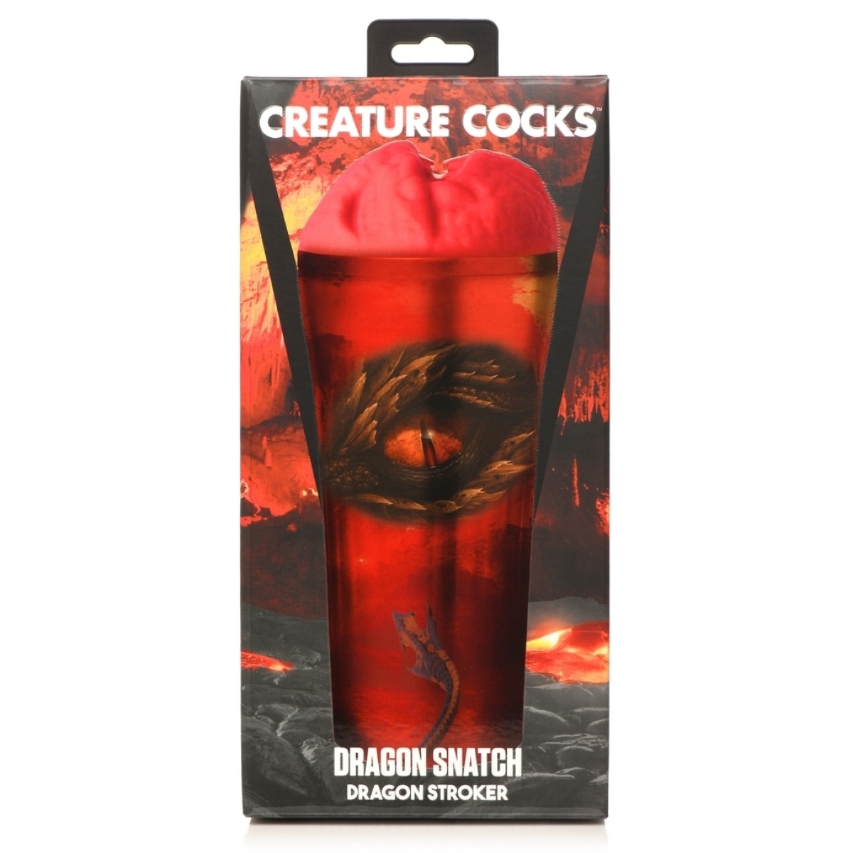 masturbateur creature dragon rouge 9