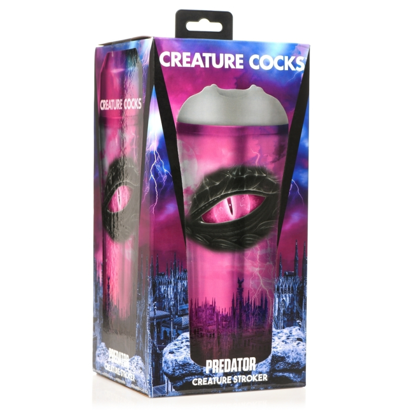 masturbateur creature predator gris 1