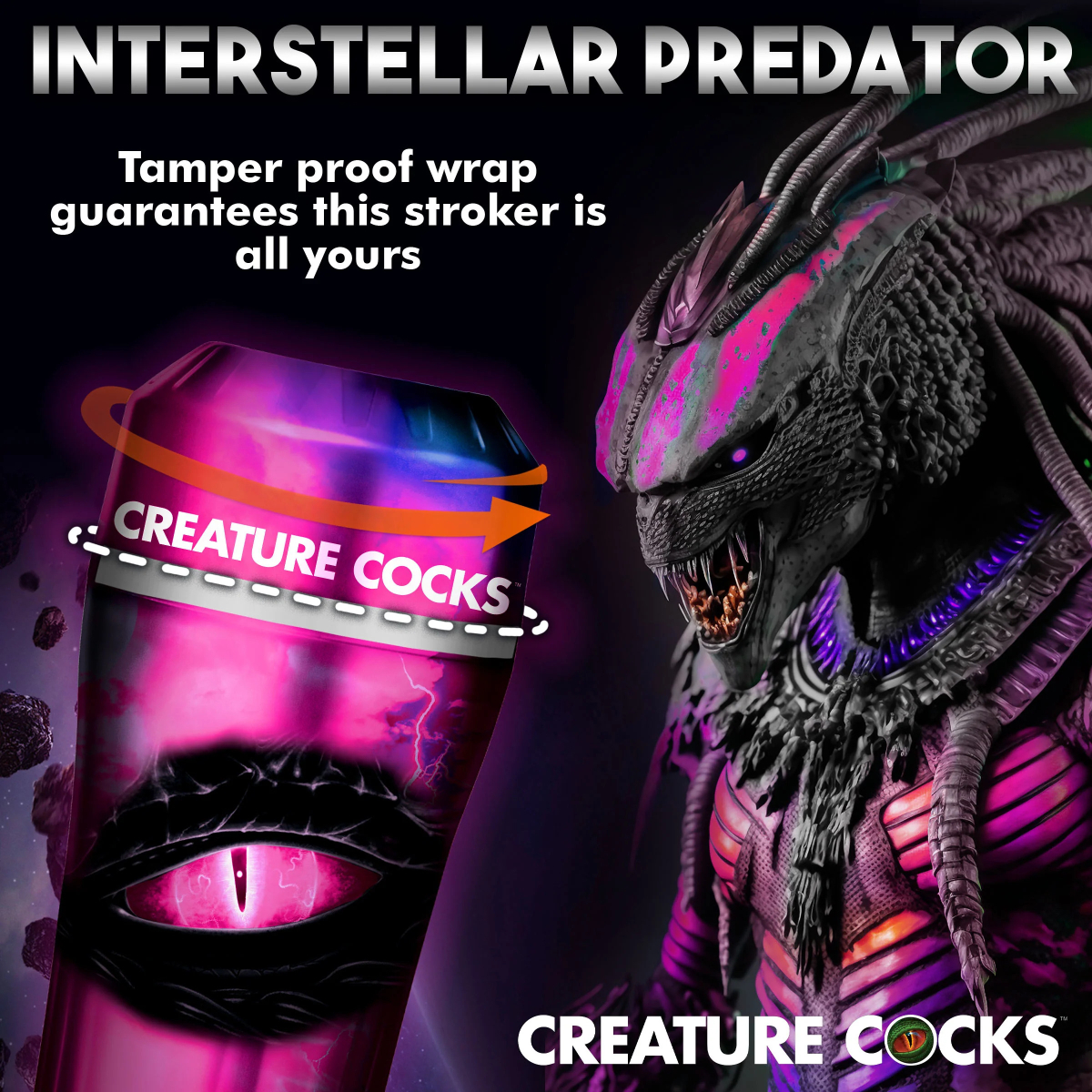 masturbateur creature predator gris 14