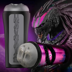 masturbateur creature predator gris