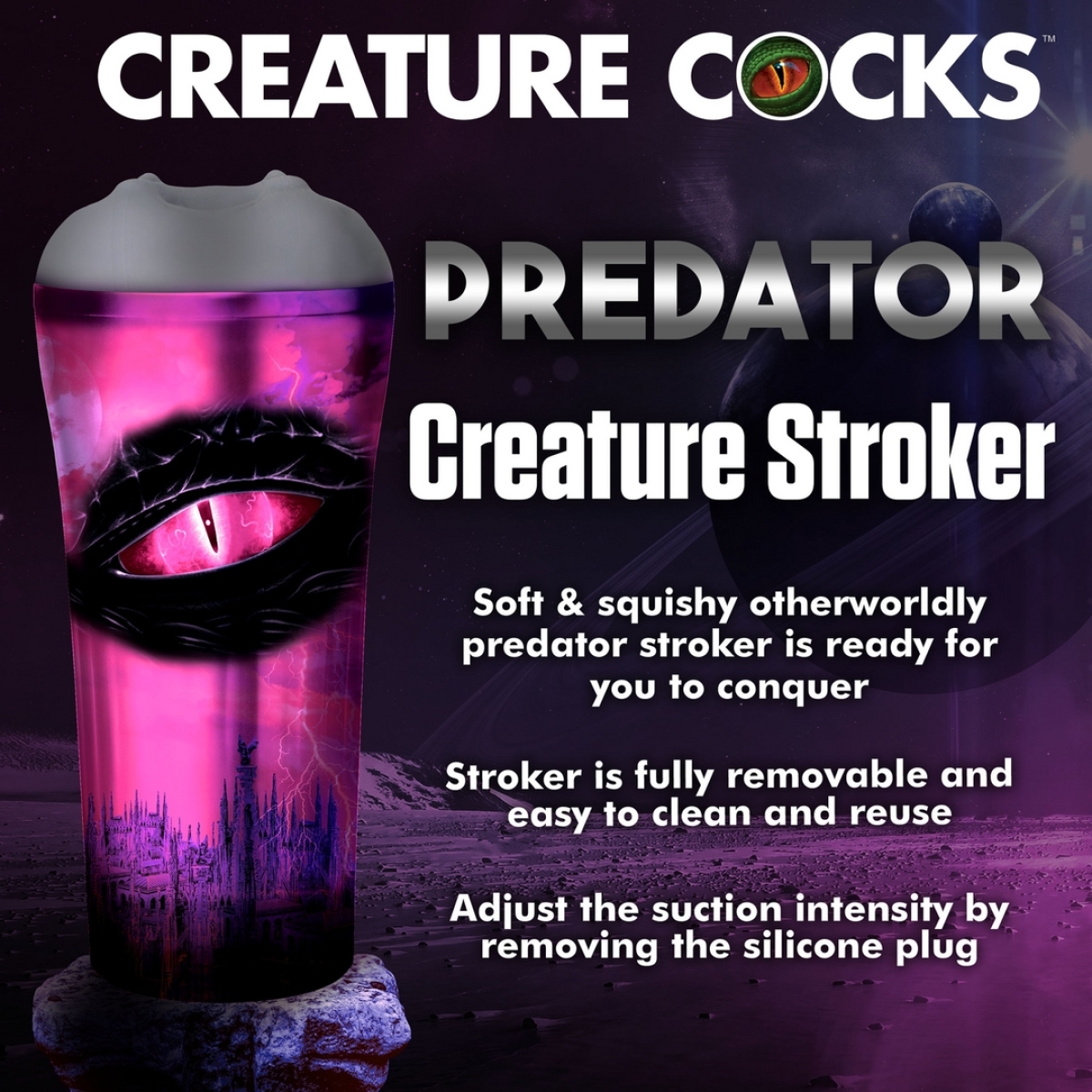 masturbateur creature predator gris 7